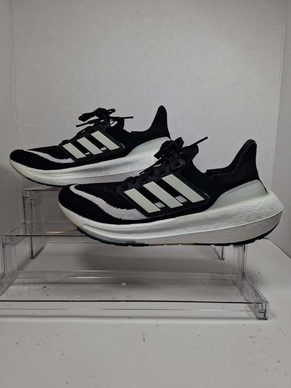 adidas Ultra Boost Women's Black and White Running Shoes - Lightweight Comfort 7